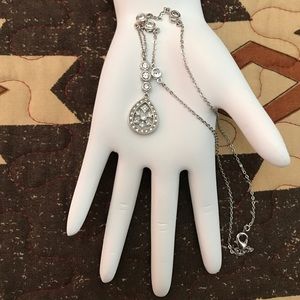 Women’s Silver Plated CZ Necklace